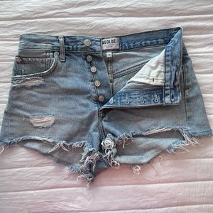 Agolde size 24 jean shorts